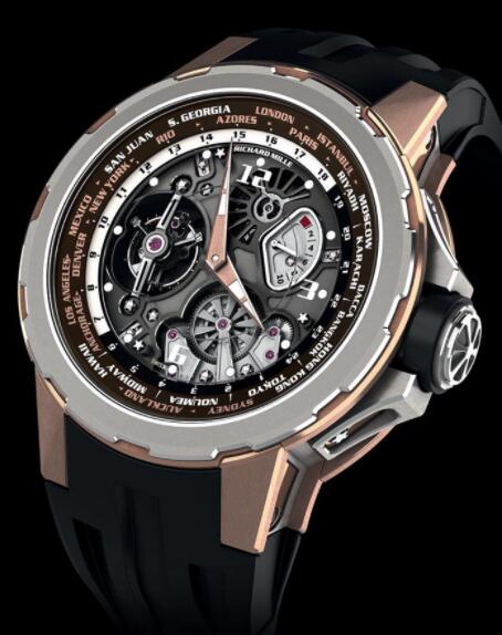 Replica Richard Mille RM 58-01 World Timer - Jean Todt Watch